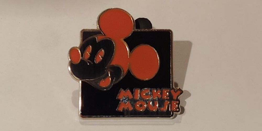 Disney Trading Pins-2012 Mickey Expression-Chuckling (Orange)
