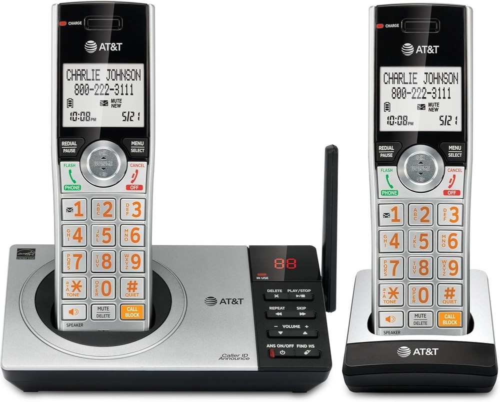Long Range Cordless Phone with Digital Answering Machine