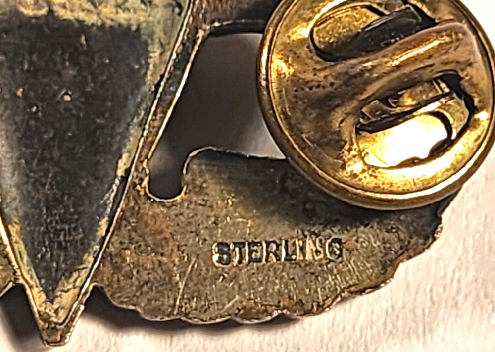 STERLING SILVER PARATROOPER JUMP WINGS D22