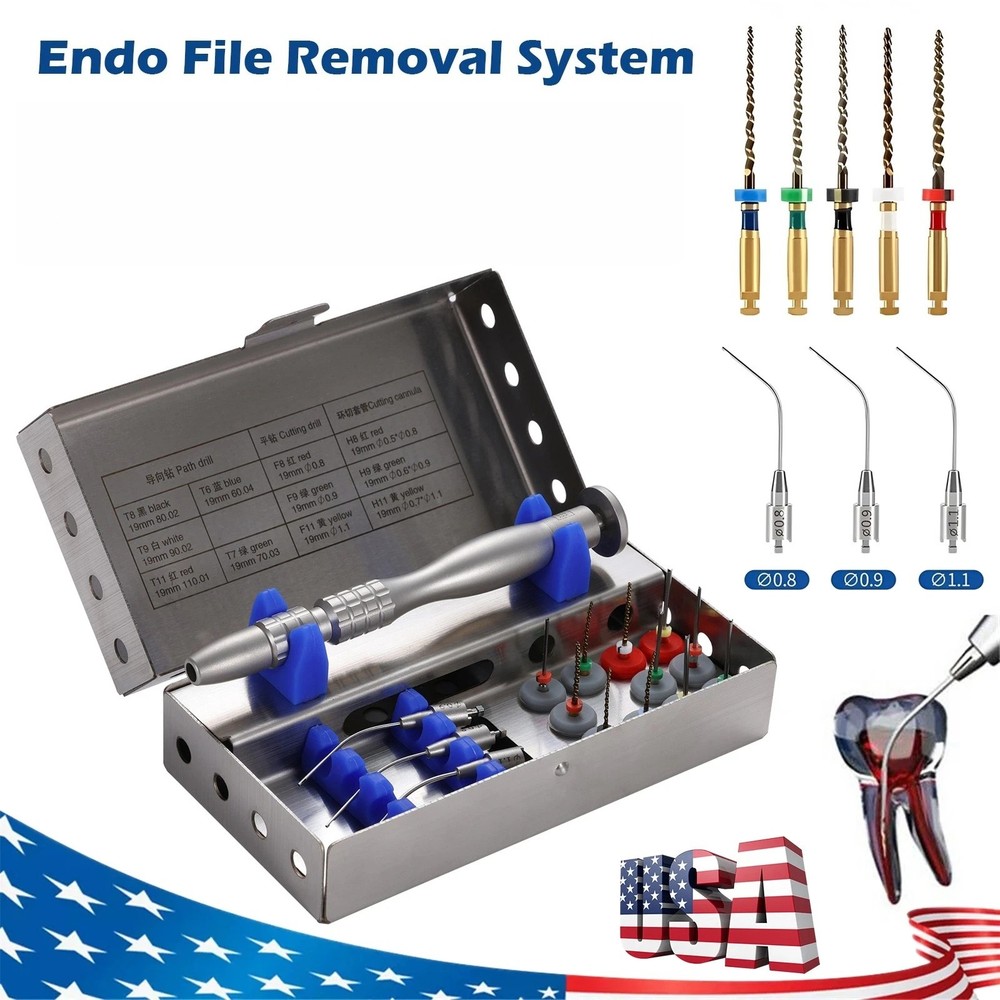 Dental Endo Root Canal Files Extractor Endodontic Broken File Removal System CE