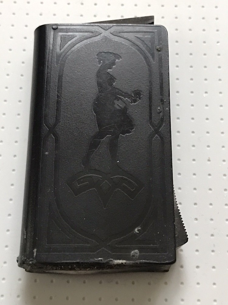 Art Deco Antique Bakelite Match Safe Vesta Case