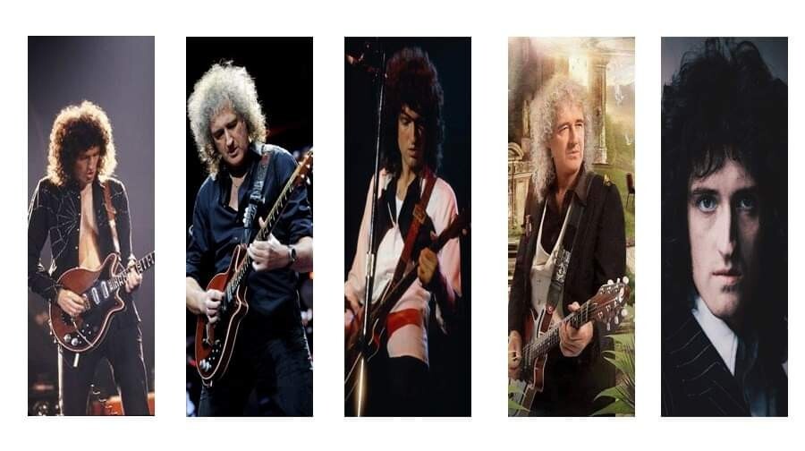 Brian May Bookmarks (homemade)