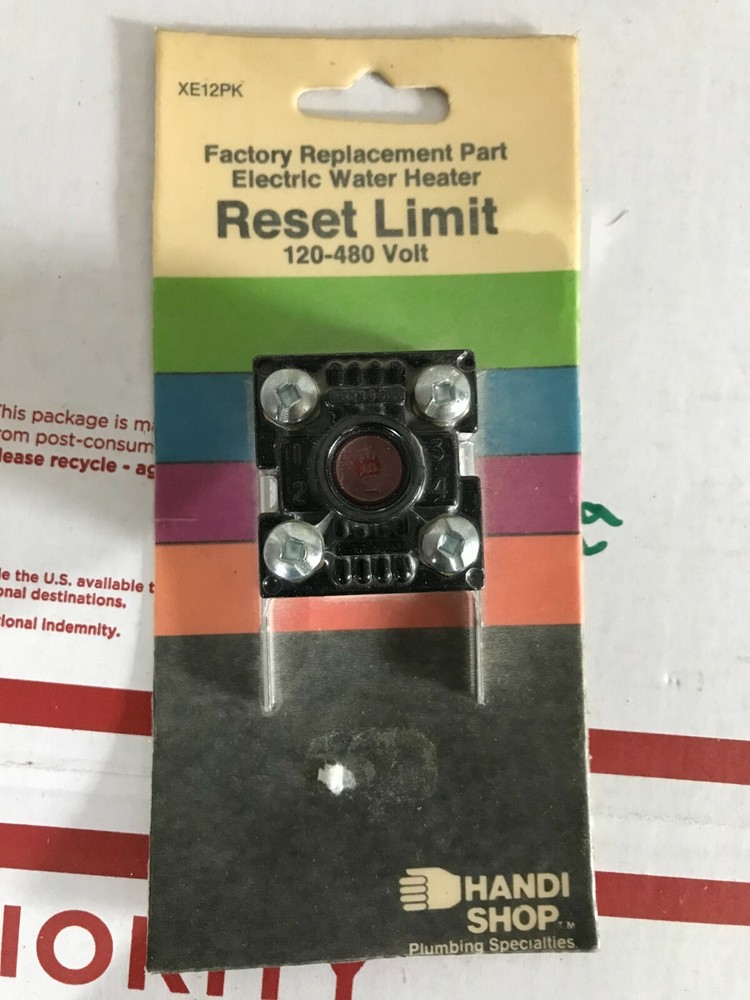 NEW Handi Shop/Barnett 120-480 Volt Reset Limit Electric Water Heater XE12PK