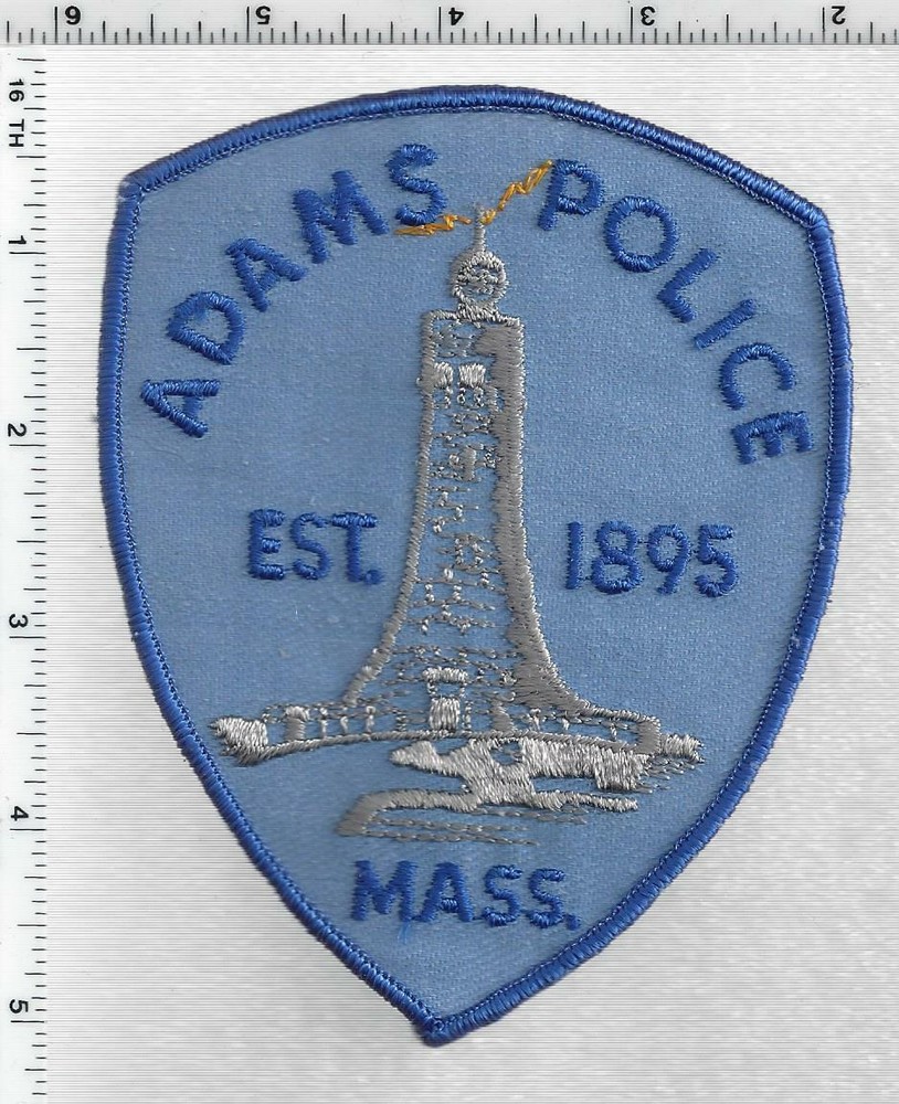 Adams Police (Massachusetts) 3rd Issue Shoulder Patch