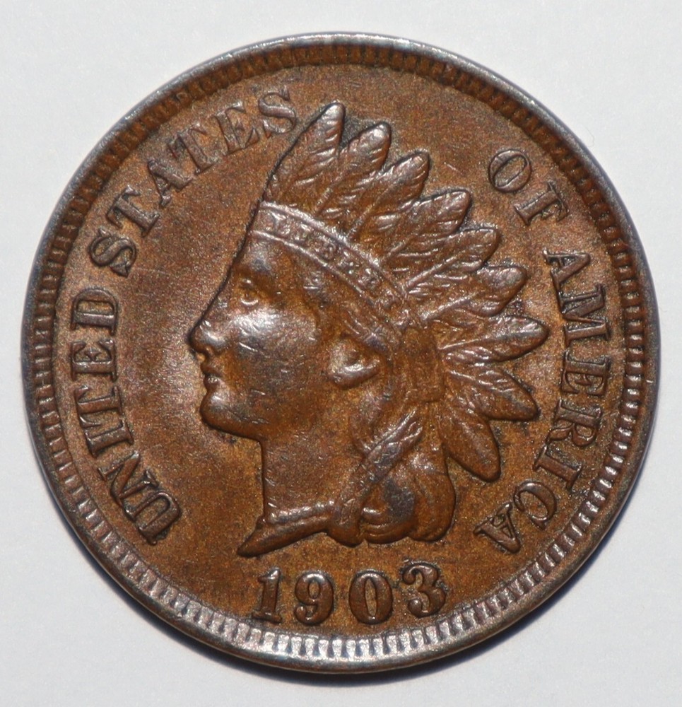 1903 Indian Head BROWN UNC (Y161)