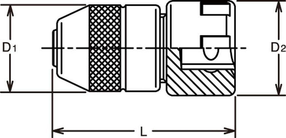 Koken Adjustable Tap Holder M5~M12 3131A-2