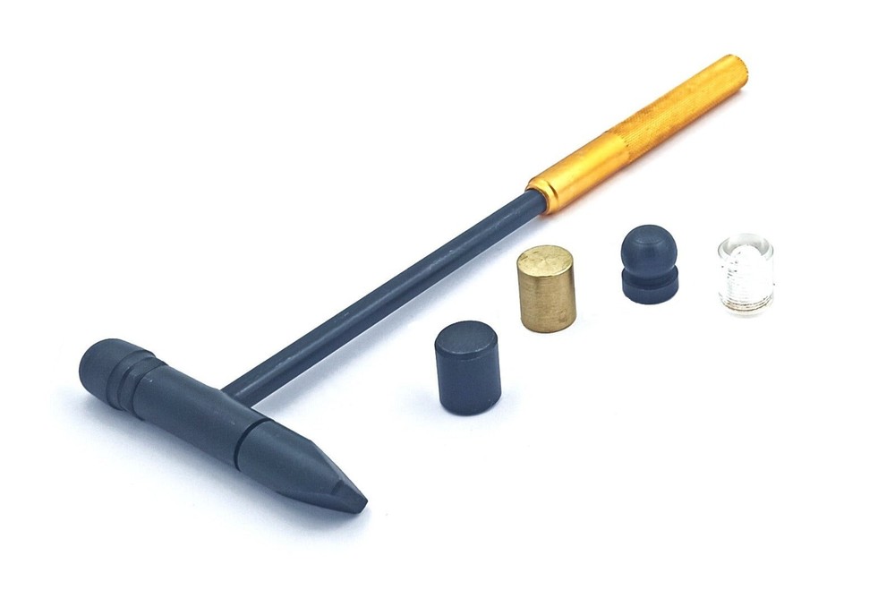 Light Duty Hobby Hammer with Interchangeable Tips Jewelers Tools
