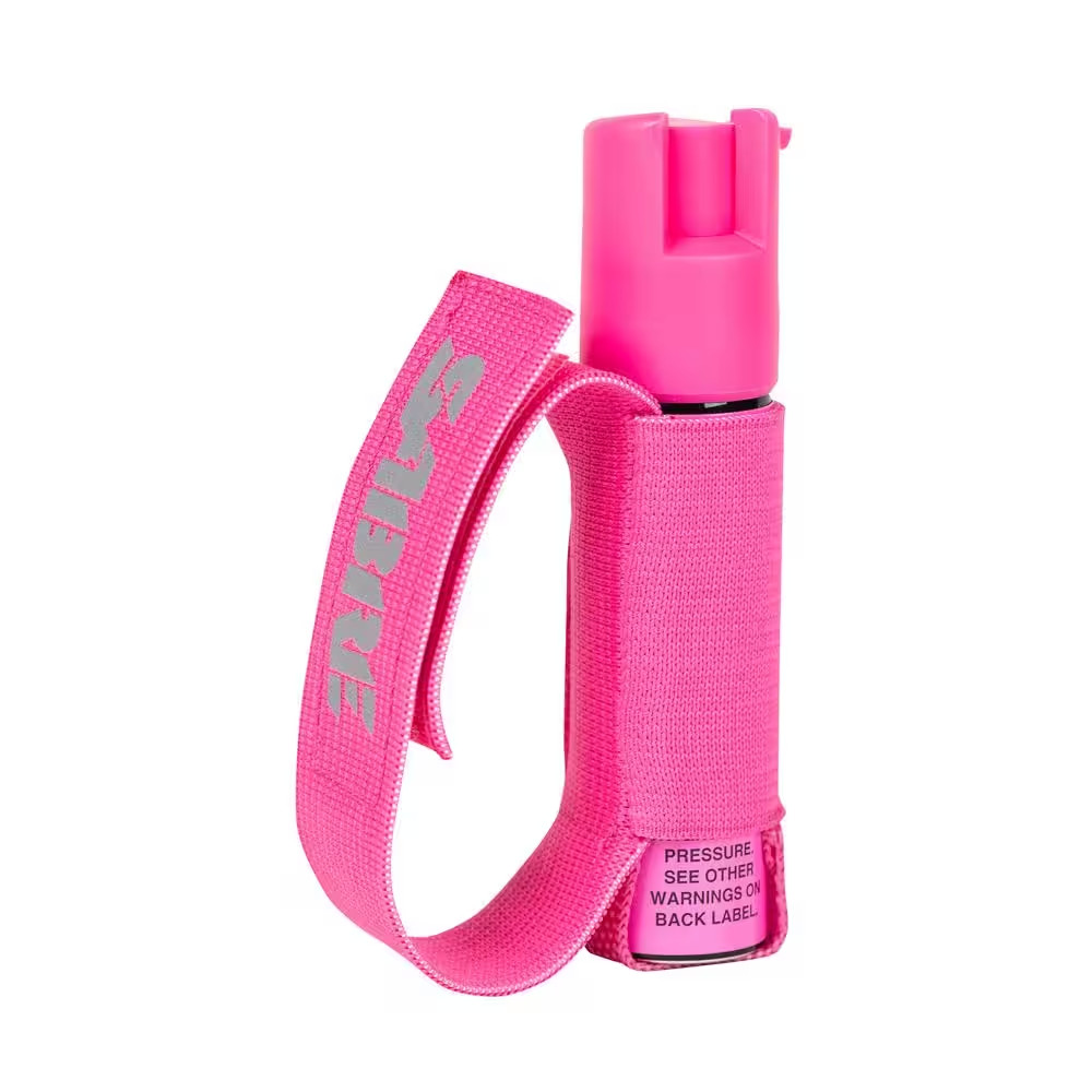 Red Police Strength Pepper Spray with Hand Strap Self Defense Security Tool