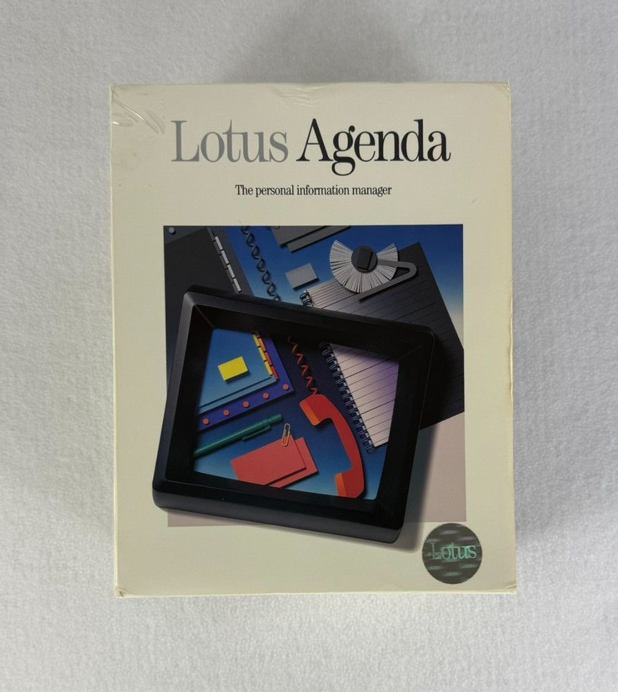 LOTUS AGENDA Software Documentation Set – Boxed Manuals Release 2.0