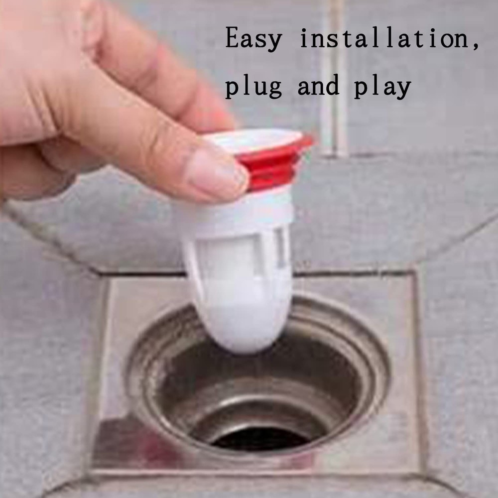 Silicone Anti-Odor Floor Drain, Drain backflow Preventer for Bathroom Kitchen...