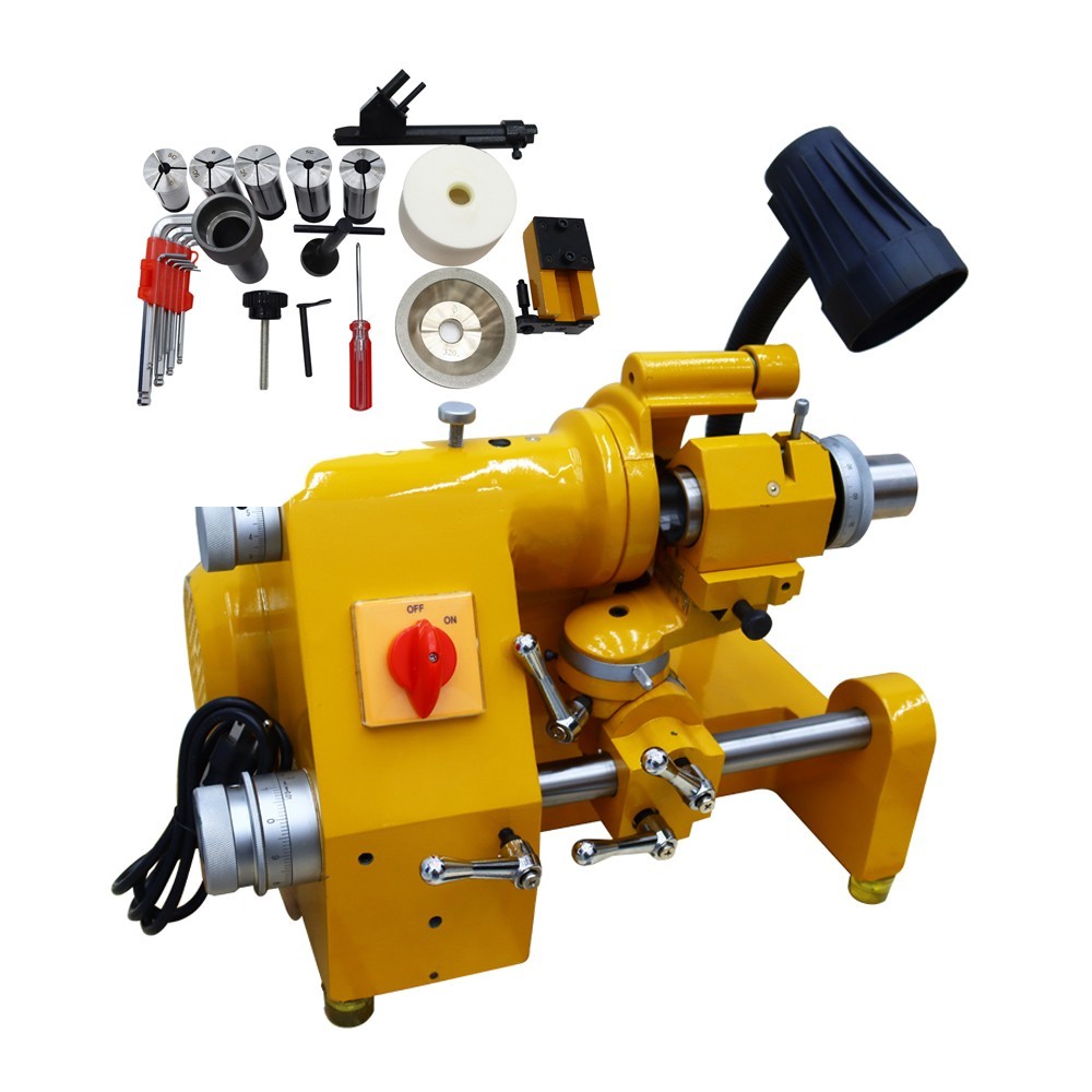 Universal Cutter Grinder Sharpener Multi-function 5C Drill Bit Lathe 5200 RPM