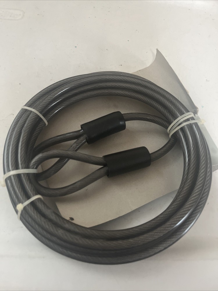 CABLE SECURITY 15 X 3/8 Braided Security Cable Bikes, Motorcycles Etc