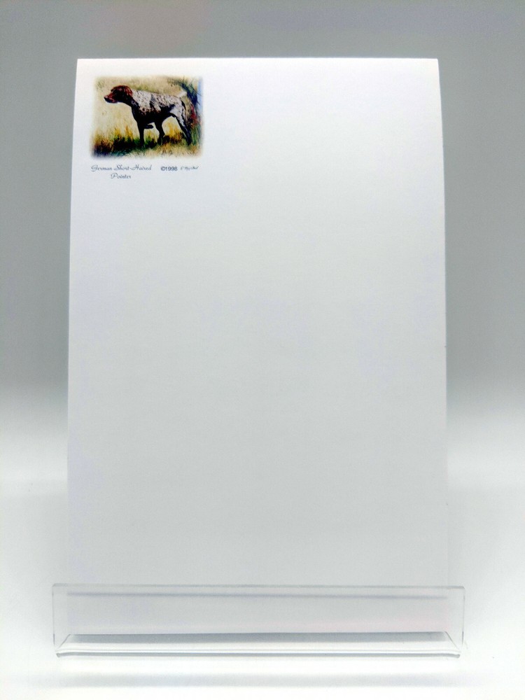New German Shorthaired Pointer Note Pad Set 10 Note Pads By Ruth Maystead GSP-6