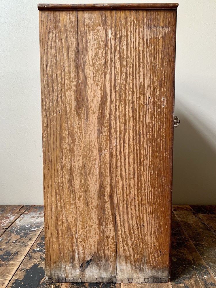 Vintage Wood Lab/Microscope Tool Cabinet