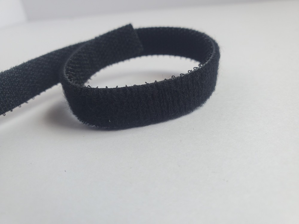 Nave Point Hook Loop Strap 1/2"X 150' + Black Reusable Cable Bundle Organization