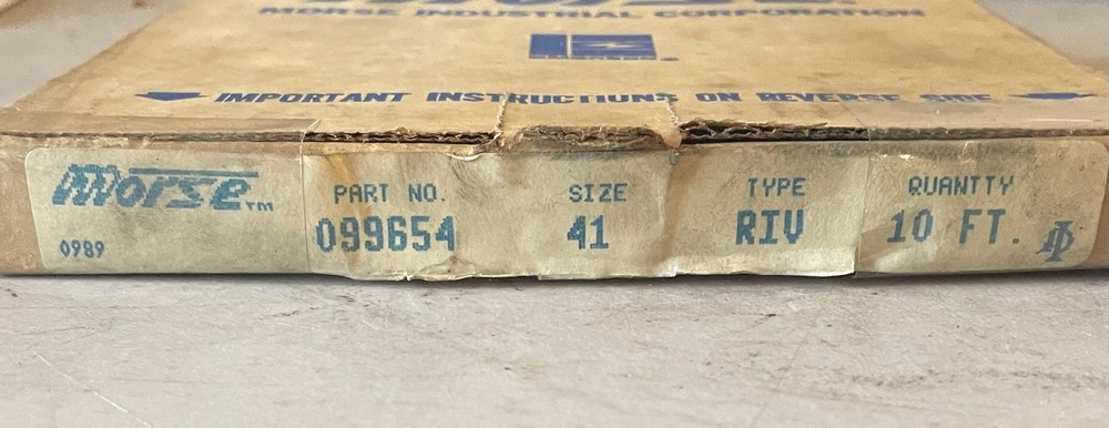 Morse 099654 41 10 Foot Roller Chain