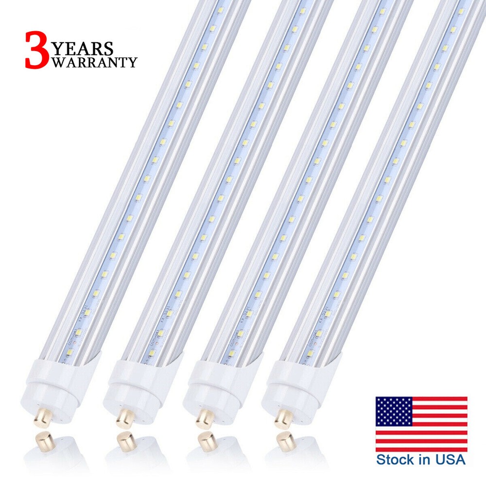 T8 8' Led  Bulbs 8Foot Led Tube Light 45W 8FT FA8 Single Pin Led Shop Light Bulb