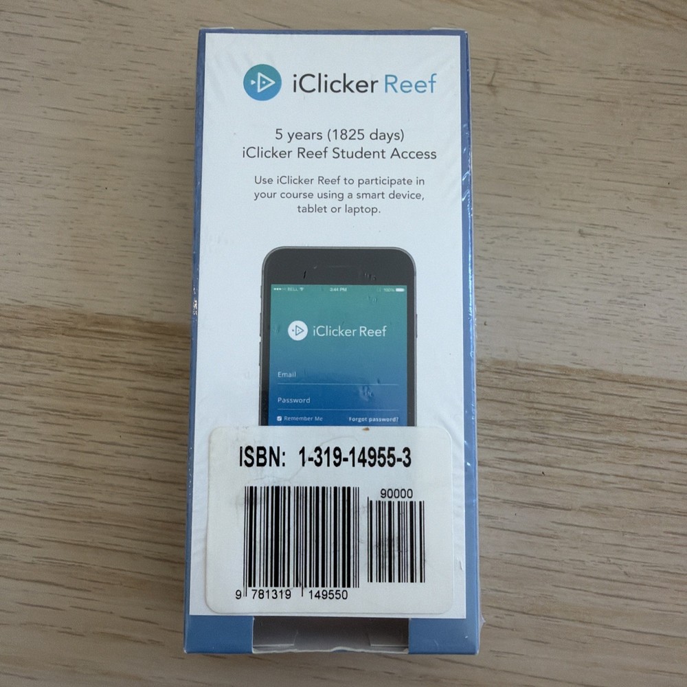 iClicker Plus + Model RLR15 Student Response Remote Control Untested