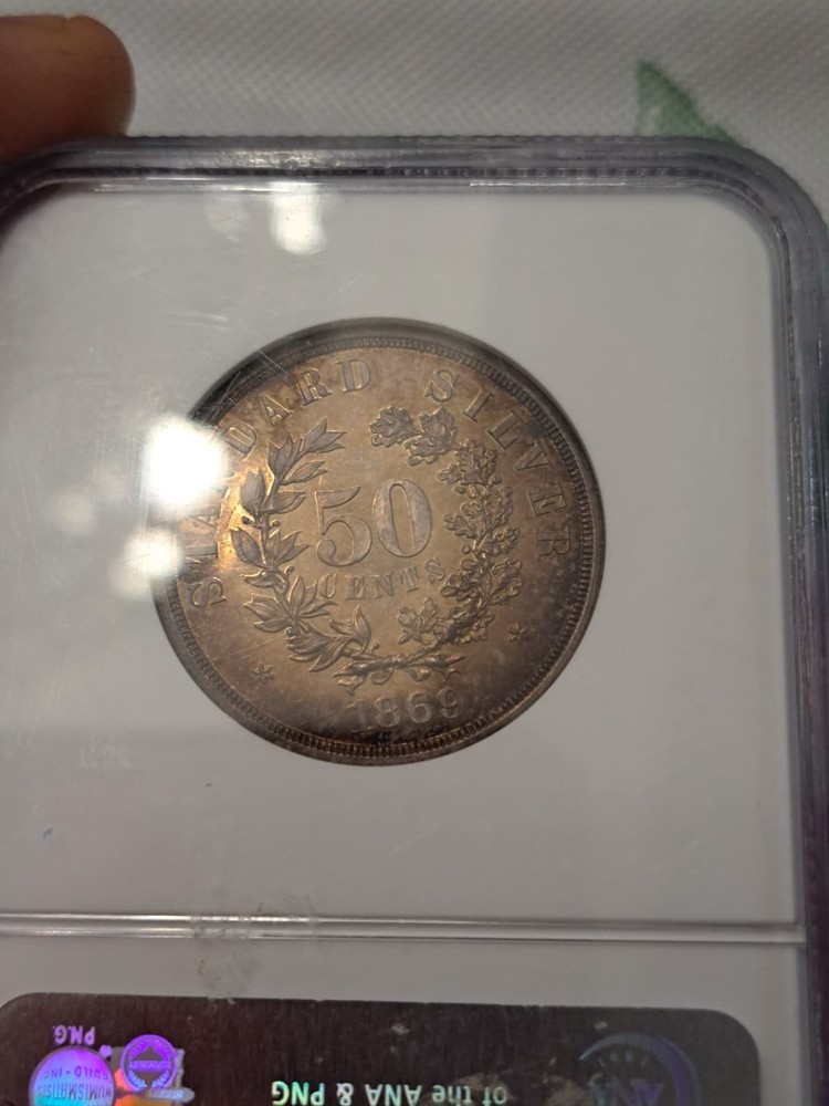 1869 PATTERN J-754 NGC PF64 CAC