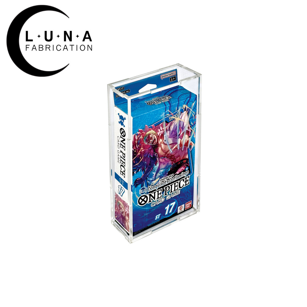 Acrylic Display Case for One Piece ST-15 - ST-20 Starter Deck