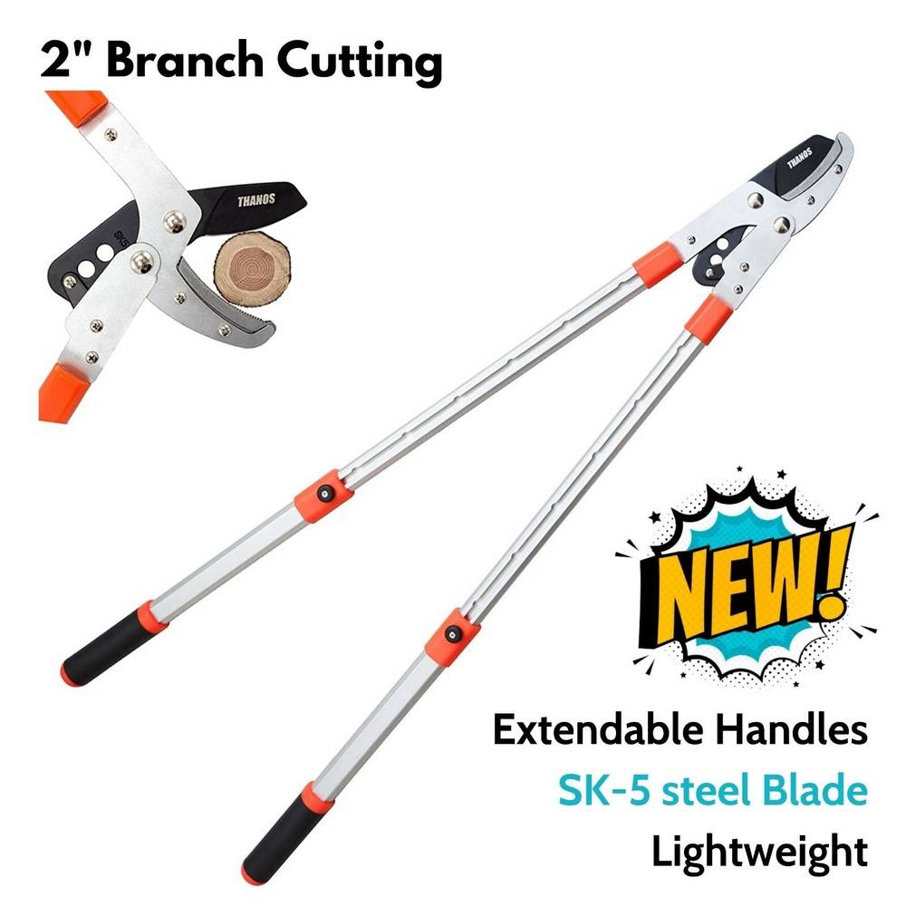 Extendable Handles Anvil Lopper Tree Trimming Branches Cutter Lightweight Tool