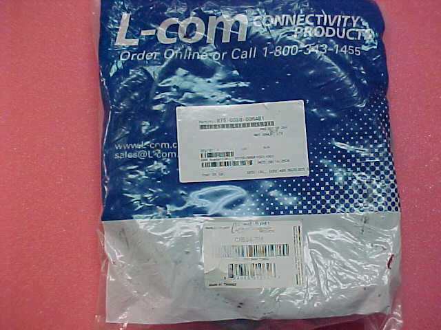 L-Com CIB24-5M- Premium IEEE-488 Cable - Normal/Normal - 5.0M, NOS