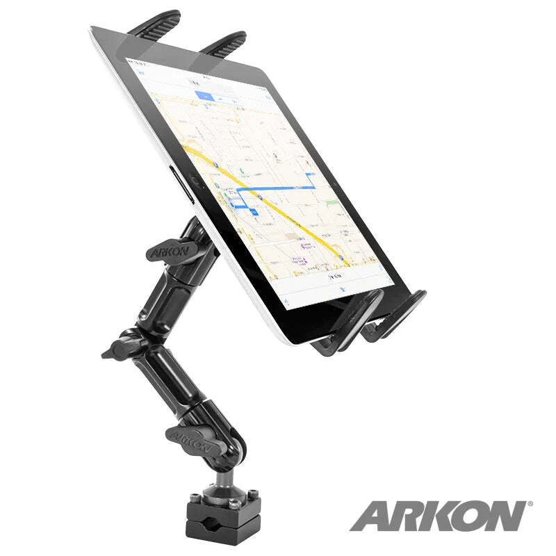 Arkon TABHM6 Heavy-Duty Slim-Grip® Tablet Headrest Mount with Multi-Angle 8" Arm