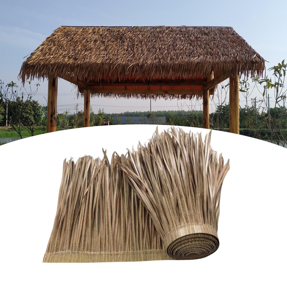 Palm Thatch Roll Straw Roof Thatch Hut Thatch