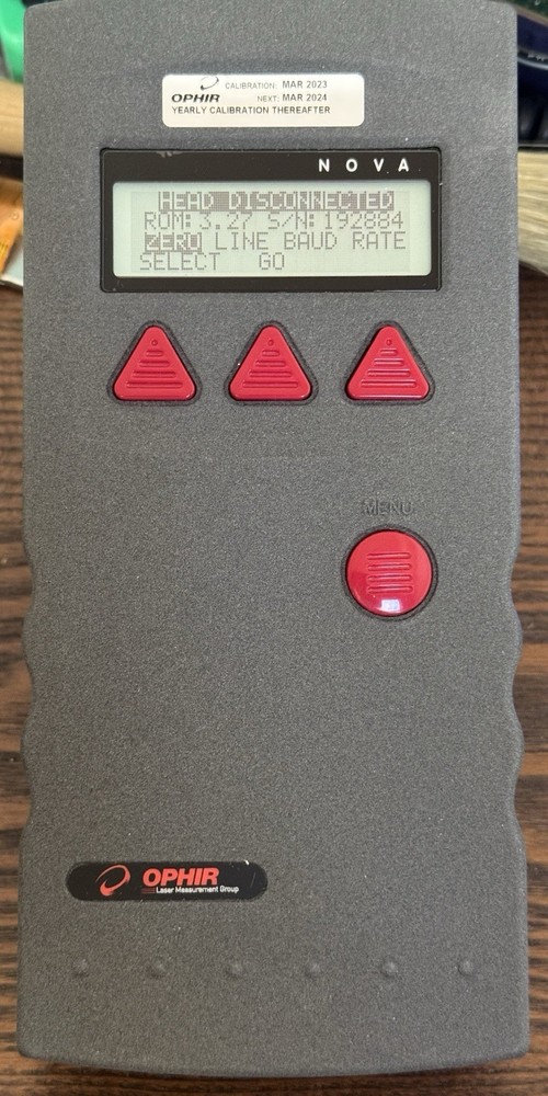 Ophir NOVA Display Optical Power Meter