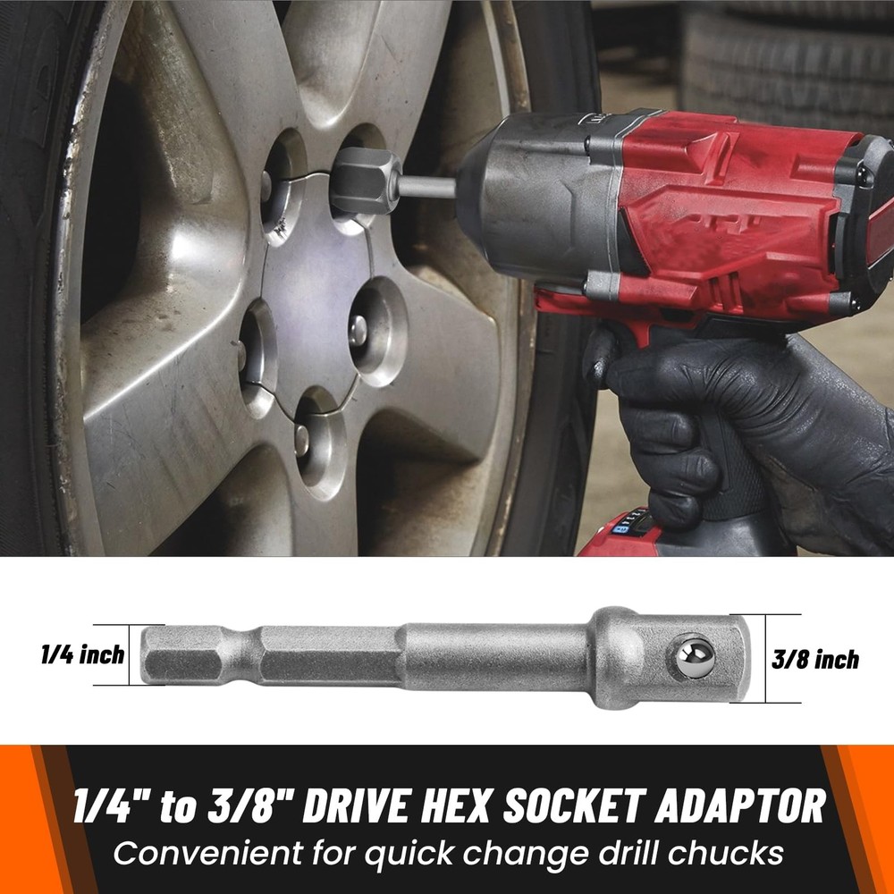 Yejesiy 14PCS Premium Bolt Extractor Kit, Stripped Set