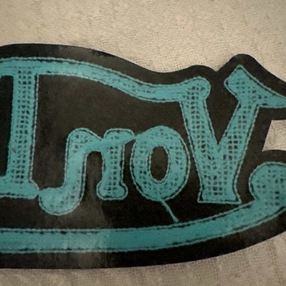 12” Iron On Von Dutch Patch Chenille