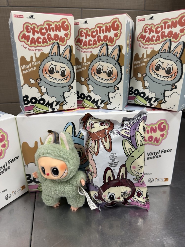 THE MONSTERS - "Exciting Macaron" Vinyl Face Blind Box