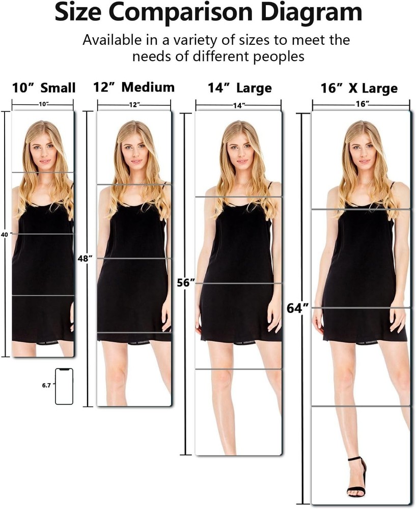 Versatile Unbreakable Wall Mirrors - 4PCS 14x12” for Kids, Dance Studios & More