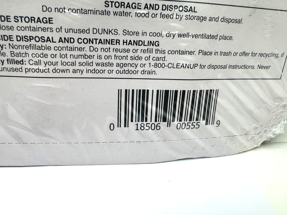20 pack Floating Biological Summit Mosquito Dunk