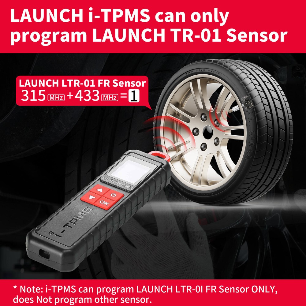 LAUNCH X431 I-TPMS Detector Programming TPMS Diagnostic Tool for X431 PRO3S V5.0