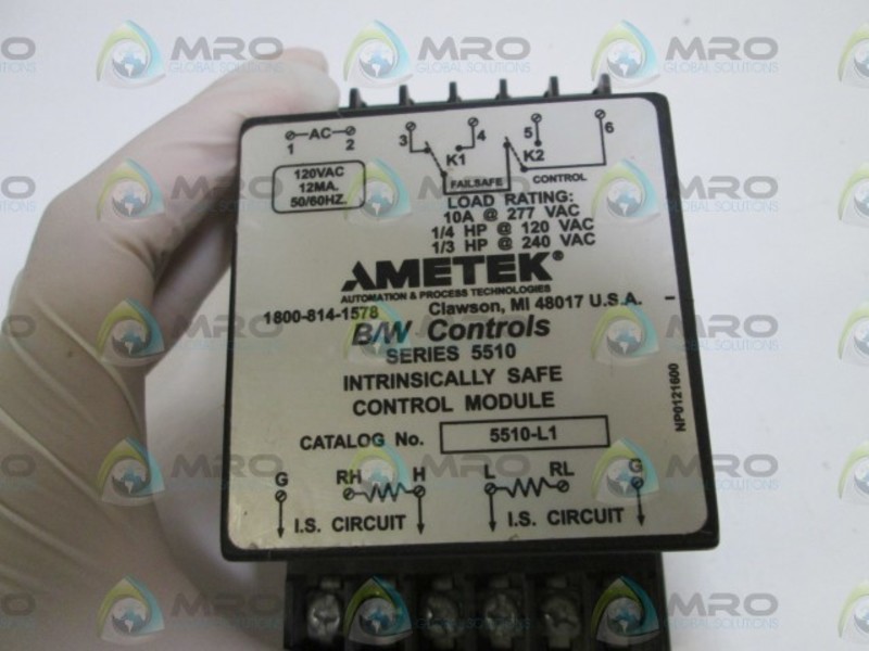 AMETEK CONTROL MODULE 5510-L1 UNMP