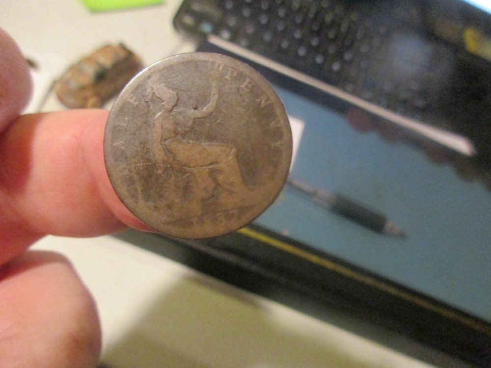 Britain - 1887 Half Penny - Victoria - 042021