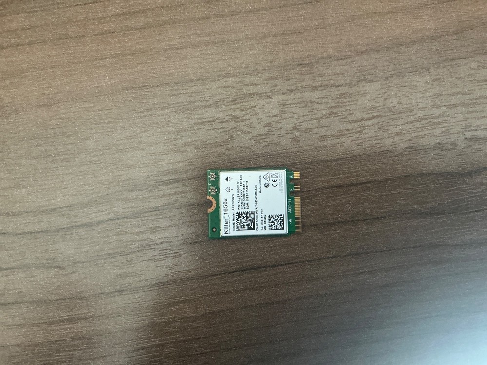 killer 1650x wireless module