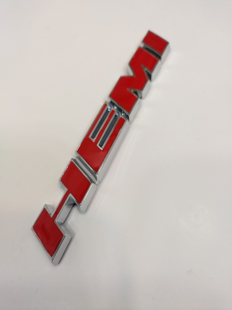 Slanted HEMI Emblem Challenger Dodge