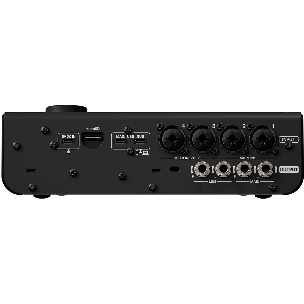 Yamaha URX44 USB-C Audio Interface, Black