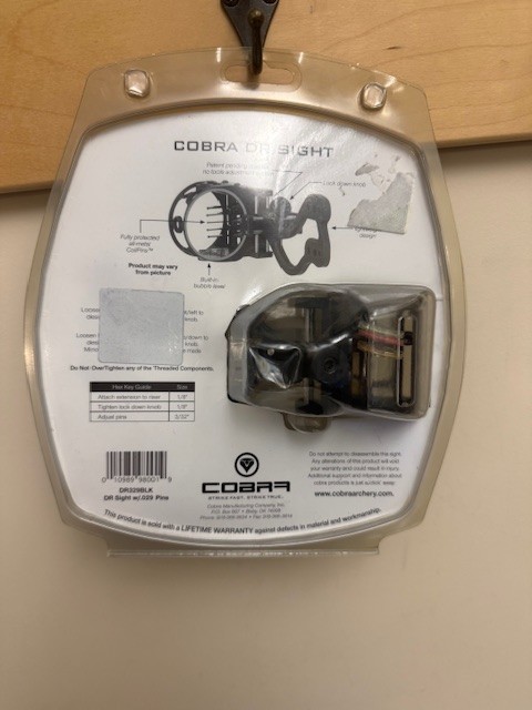 COBRA DUAL SIGHT FDR329BLK