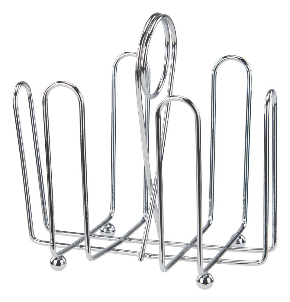 Chrome Plated Cruet Rack for Sugar Packets (12 Each)