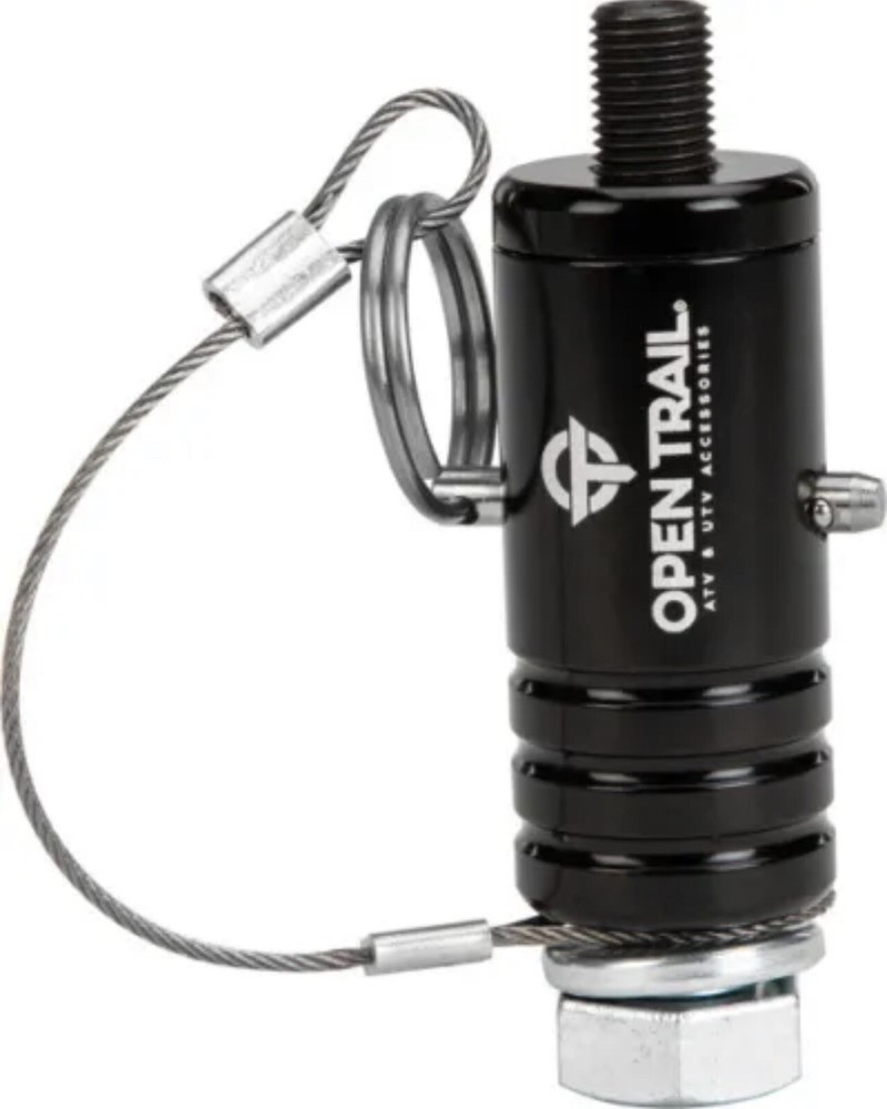 Open Trail OT-WHIP-BLK - Quick Release Whip Mount, Black Quick Release 12-8501