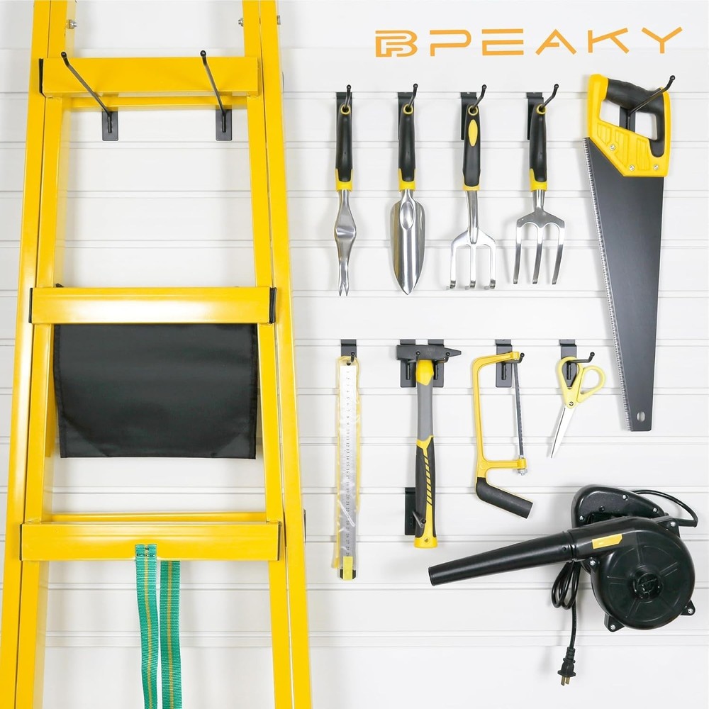 Industrial Black Slatwall Accessories