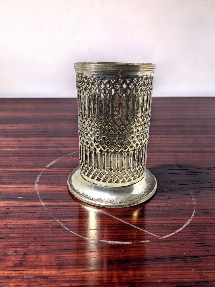 Bernard Rice's Sons Silver Plated Candle Holder Sleeve