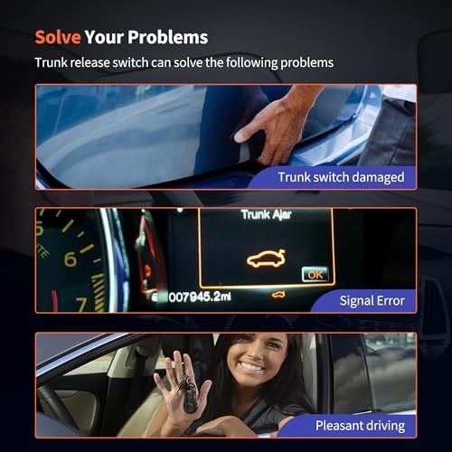 Rear Tailgate Handle Release Trunk Switch - Compatible with Kia Sportage