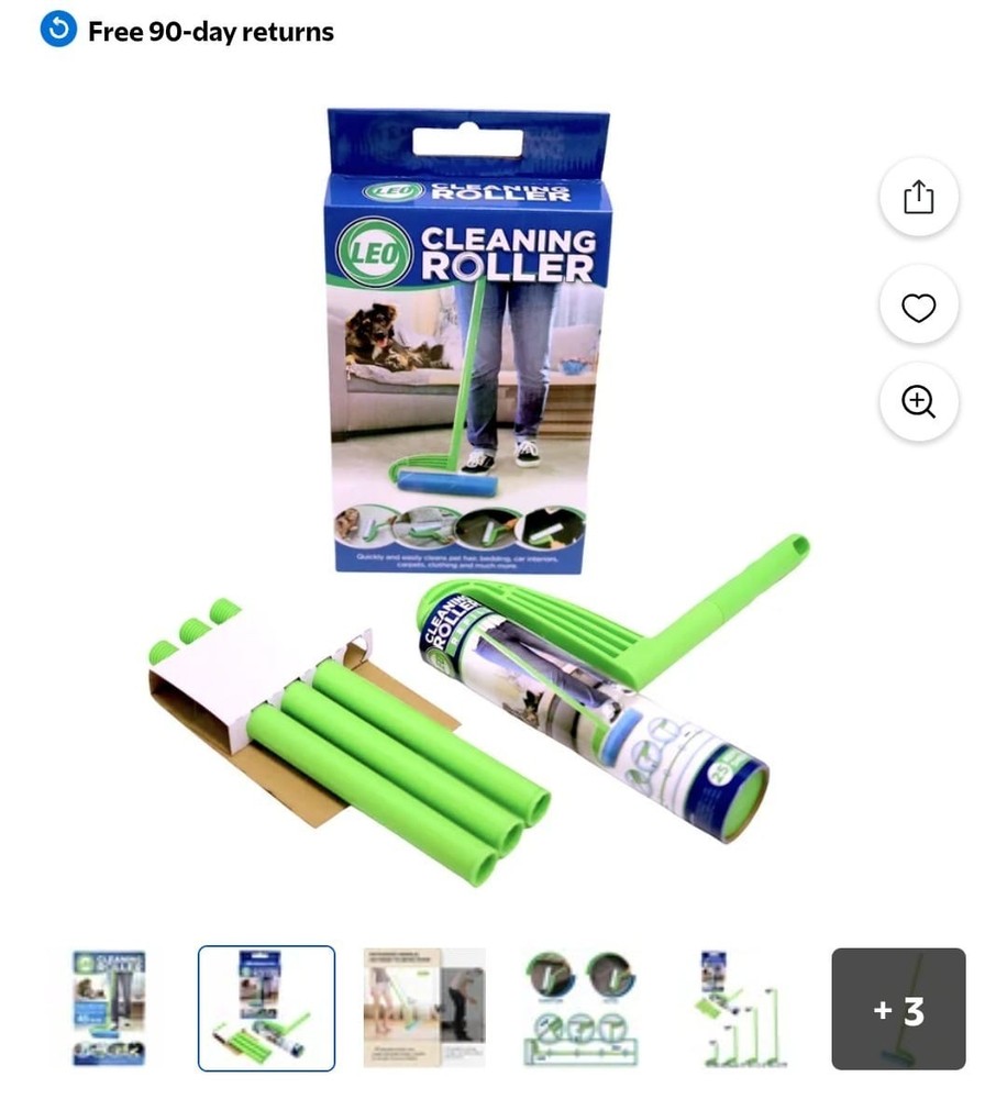 Evercare Easy Store Handheld Mega Lint Roller - 50ct