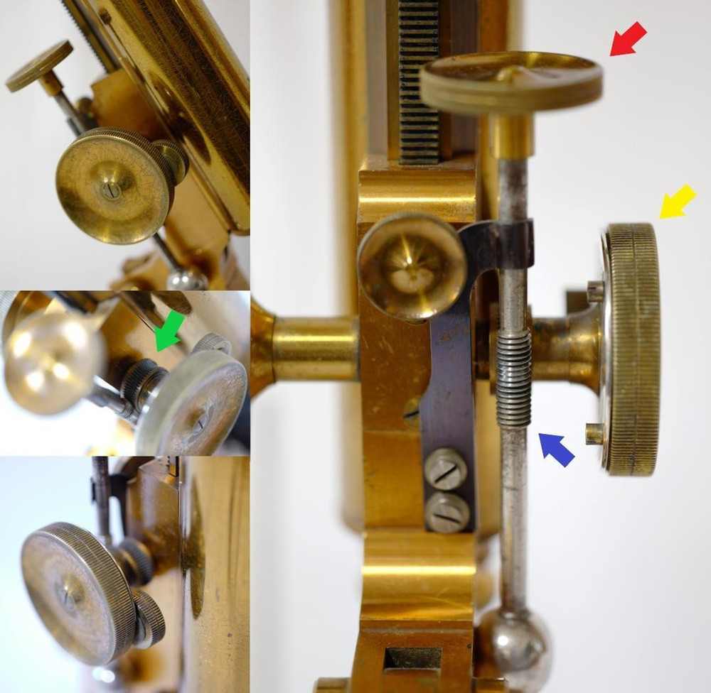 Antique Microscope Bausch & Lomb Griffith Club Model Microscope