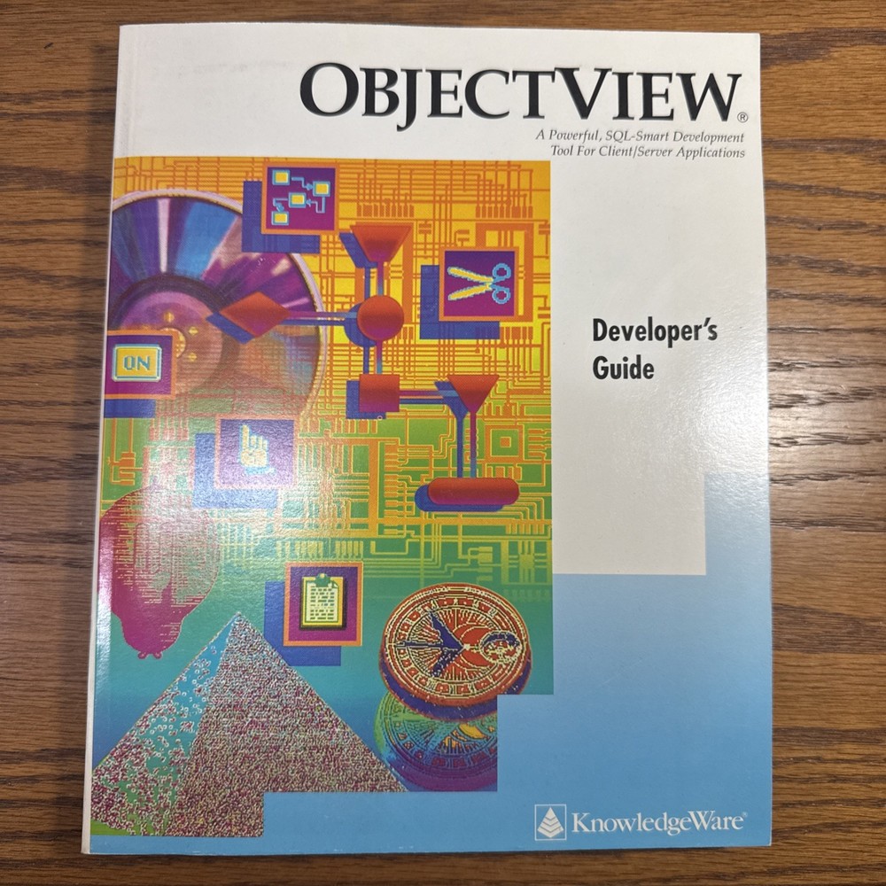Knowledgeware ObjectView 1.2 SQL Smart Development Tool Client Server Applicati