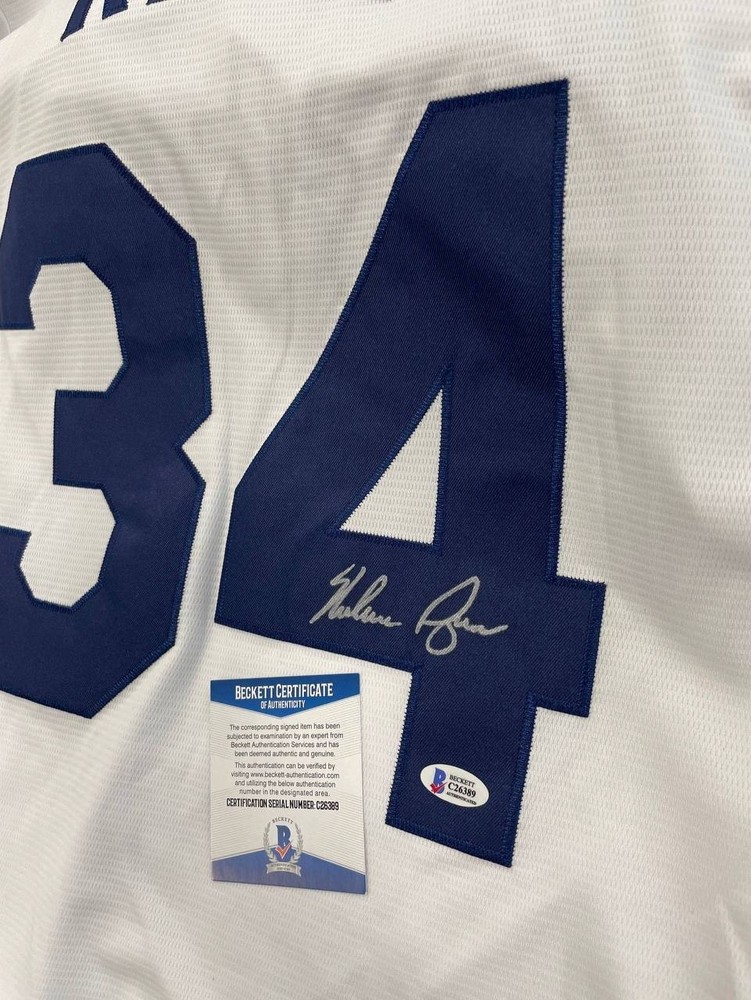 Astros Team Hand Signed Jersey Nolan Ryan Autographed Bas Authentication